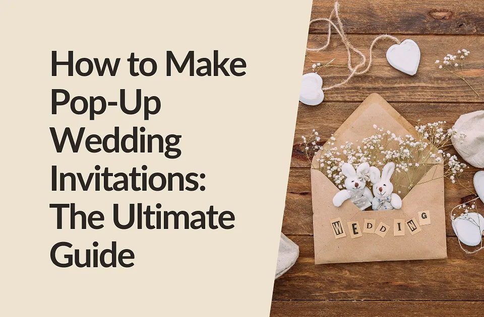 How to Make Pop-Up Wedding Invitations: The Ultimate Guide