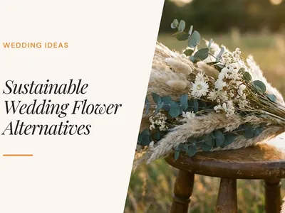 Sustainable Wedding Flower Alternatives That Still Feel Like "Real" Flowers