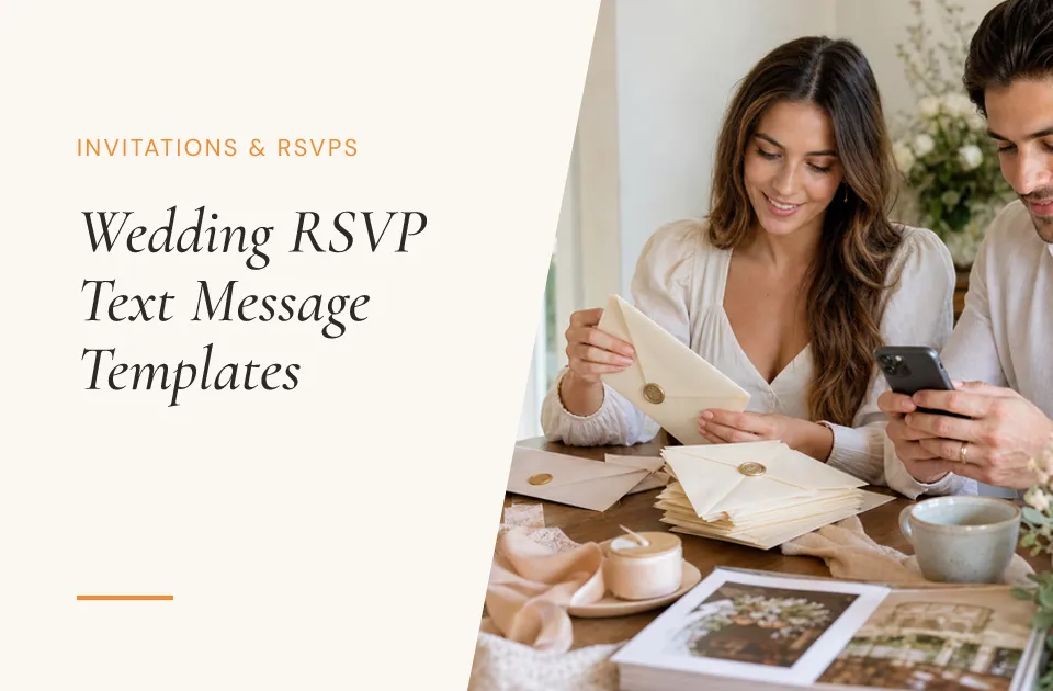 Wedding RSVP Text Message Templates 2026 (Copy & Paste)