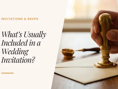 What's Usually Included in a Wedding Invitation? (Checklist + Examples)