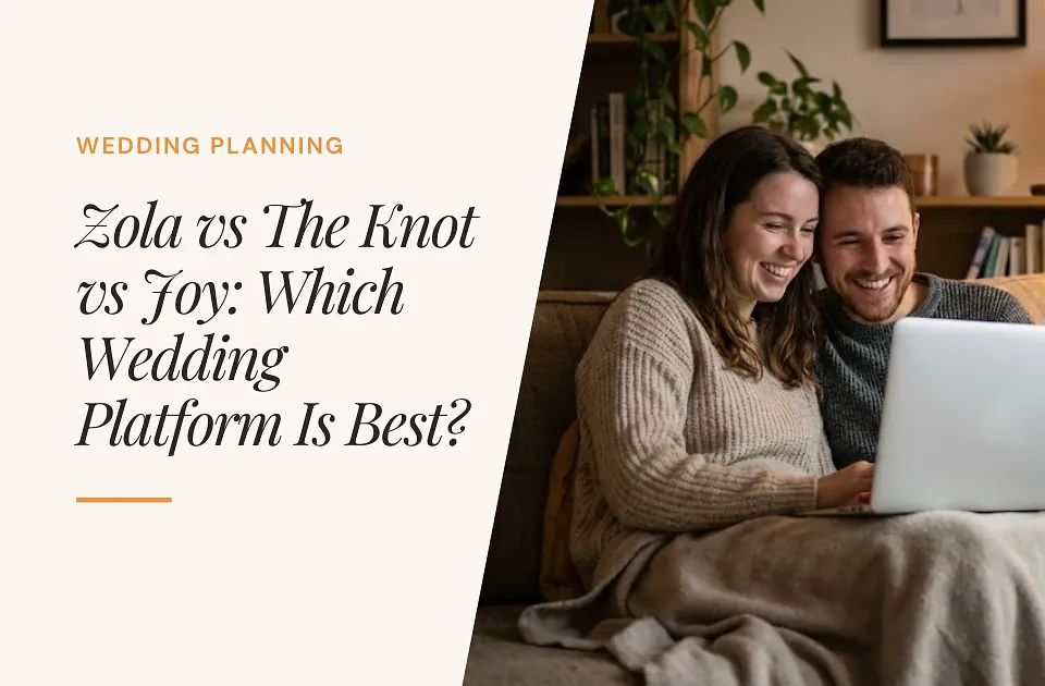 Zola vs The Knot vs Joy: Which Wedding Platform Is Best?