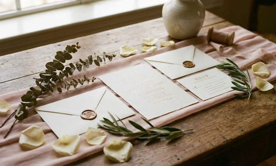 wedding invitation suite